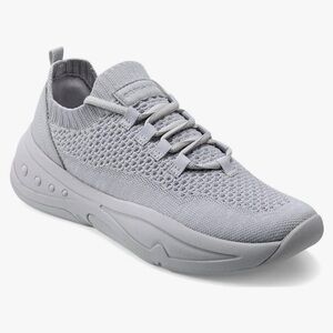 Easy Spirit Gray Power Knit Lightweight Slip-On Sz 7.5 ORTHOTIC FRIENDLY